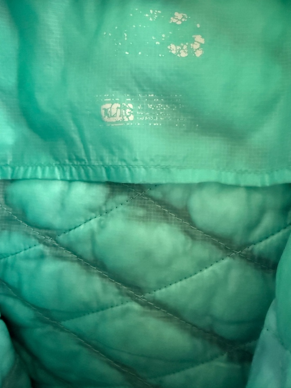 The North Face Women’s Lightweight Puffer Jacket Medium Navy Insulated Coat XL - Picture 4 of 4